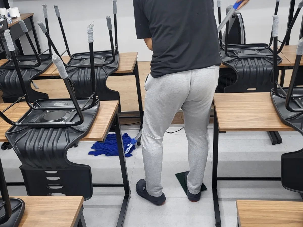 마포구 신공덕동 학교 교장실·교무실 위생청소 사례 - 행진크린