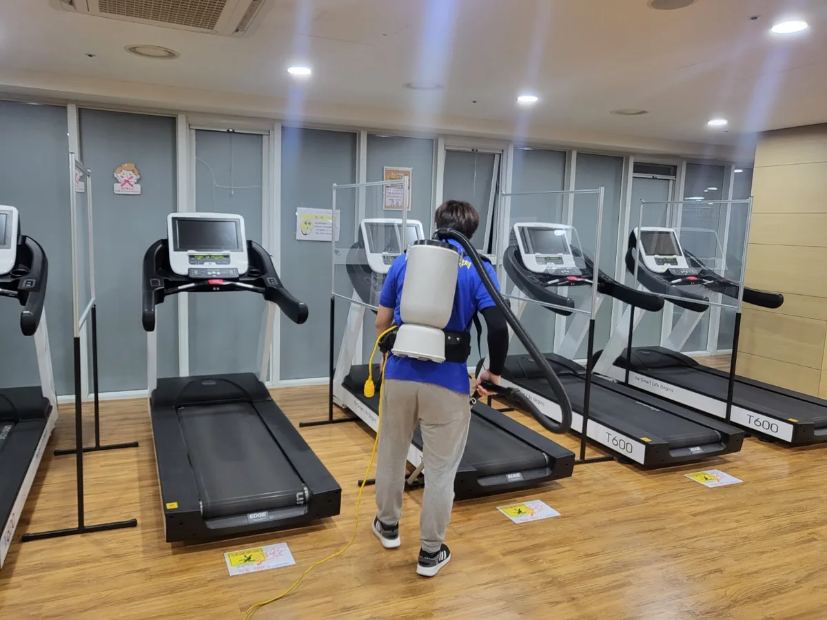 강북구 미아동 헬스장 탕비실 직원 휴게공간 위생청소 사례 - 행진크린